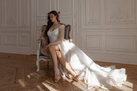 2 in 1 Wedding Dress Calista With The Detachable Skirt view 16