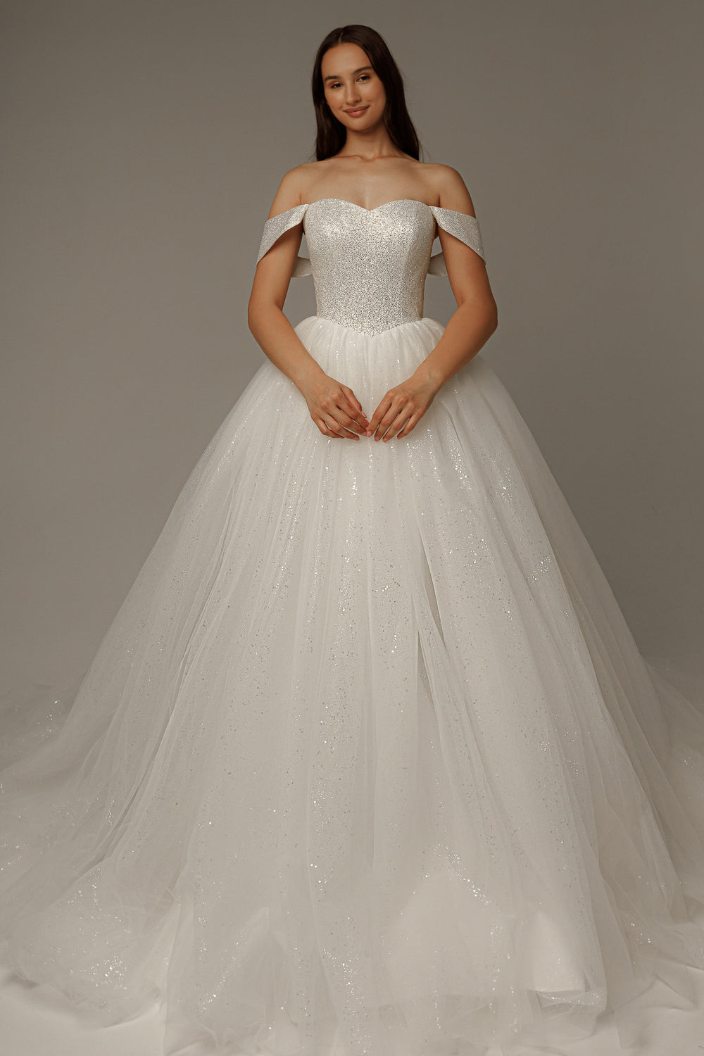 Sparkly Wedding Dress Jane - VOLAKK