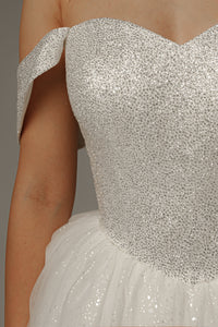 Sparkly Wedding Dress Jane view 4