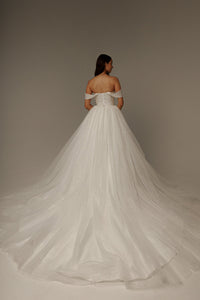 Sparkly Wedding Dress Jane view 5