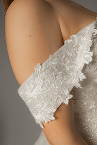 Short Lace Wedding Dress Aditi view 5