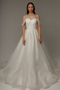 Sparkly Wedding Dress Sylph view 14