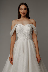 Sparkly Wedding Dress Sylph view 10