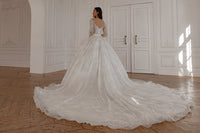 2 in 1 Wedding Dress Sabrina With Detachable Skirt Meryem view 7