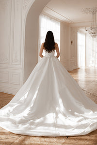 2 in 1  Wedding Dress Steltella with The Detachable Skirt view 6