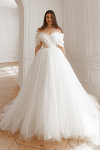 2 in 1 Wedding Dress Inali with Detachable Romanica Skirt view 5