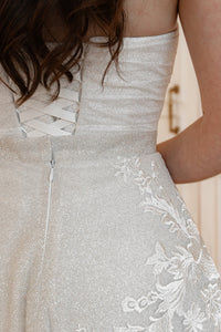 2 in 1 Wedding Dress Ebba With Detachable Divon Skirt view 4