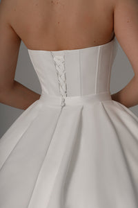 2 in 1 Wedding Dress With Detachable Skirt Protea view 4