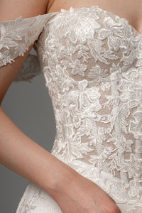 2 in 1 Wedding Dress Mitsis With Detachable Calista Skirt view 5