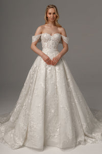 2 in 1 Wedding Dress Mitsis With Detachable Airis Skirt view 1