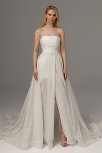 2 in 1 Wedding Dress Ebba With Detachable Calista Skirt view 1