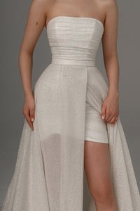 2 in 1 Wedding Dress Ebba With Detachable Calista Skirt view 13