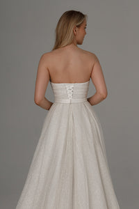 2 in 1 Wedding Dress Ebba With Detachable Calista Skirt view 11