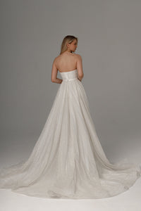 2 in 1 Wedding Dress Ebba With Detachable Calista Skirt view 12
