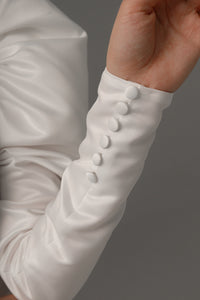 Wedding Dress Donoma with Long Sleeves view 9