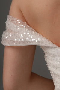 Wedding Dress Elu with Detachable Straps view 6