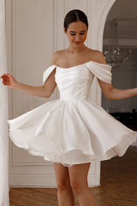 2 in 1 Wedding Dress Fiorelia With Detachable Skirt view 9