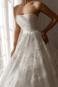 2 in 1 Wedding Dress Ebba With Detachable Skirt Meryem view 10