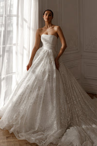 2 in 1 Wedding Dress Ebba With Detachable Skirt Meryem view 11
