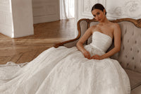2 in 1 Wedding Dress Ebba With Detachable Skirt Meryem view 5
