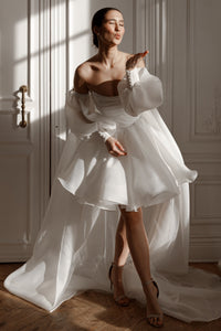 Wedding Dress Fiorelia Textured Organza view 7