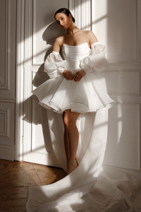 Wedding Dress Fiorelia Textured Organza view 1