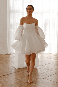 Wedding Dress Fiorelia Textured Organza view 3