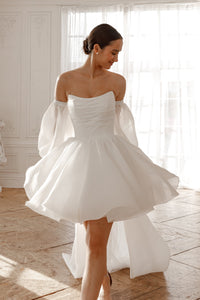 Wedding Dress Fiorelia Textured Organza view 6