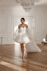 Wedding Dress Fiorelia Textured Organza view 4