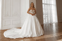 2 in 1 Short Wedding Dress Shiori with Detachable Protea Skirt view 9