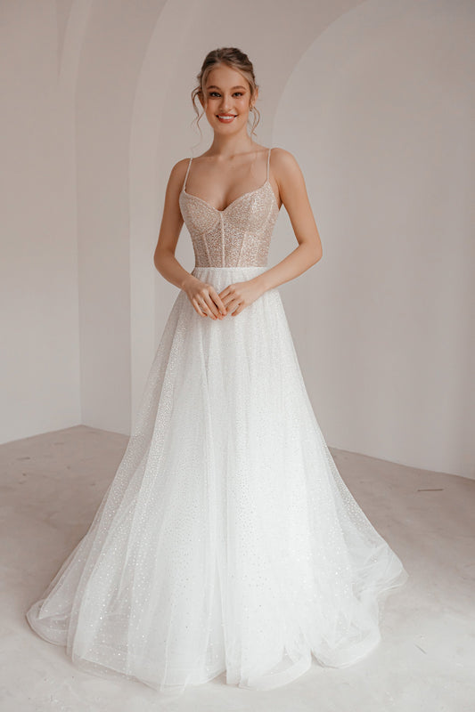 Sparkle Wedding Dress Freya