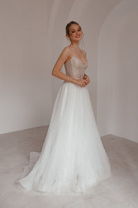 Sparkle Wedding Dress Freya view 7