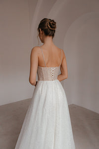 Sparkle Wedding Dress Freya view 8