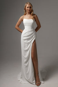 2 in 1 Sheath Wedding Dress Jelena with Detachable Sophia Skirt view 4