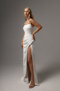 2 in 1 Sheath Wedding Dress Jelena with Detachable Sophia Skirt view 5