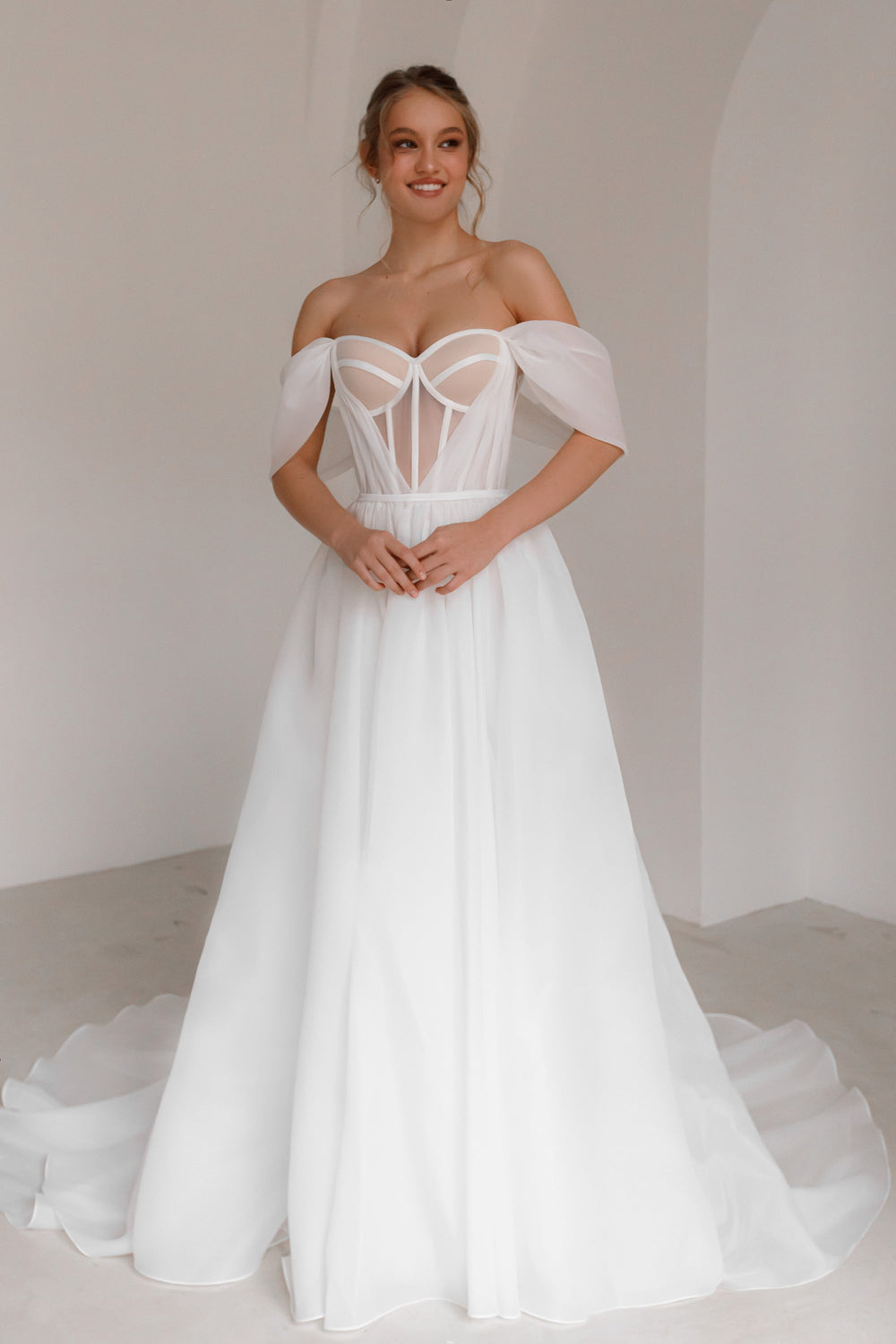 Organza Wedding Dress Asa - VOLAKK