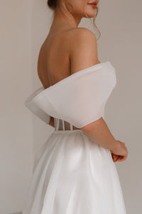 Organza Wedding Dress Asa view 9