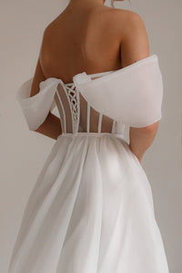 Organza Wedding Dress Asa view 10