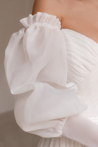 Detachable Puffy Organza Sleeves Annet view 4