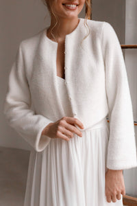 Light Ivory Jacket K - 068 | Ready-to-Ship view 1
