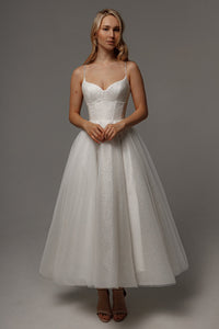 Sparkly Wedding Dress Rakel 2 Midi view 1