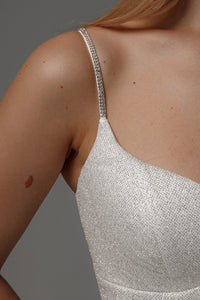 Sparkly Wedding Dress Rakel 2 Midi view 5