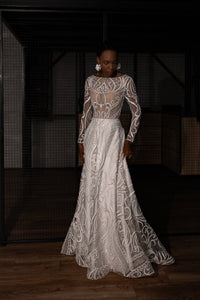 Lace A-line Wedding Dress Toba view 21