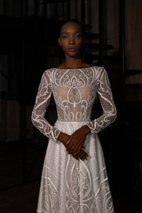 Lace A-line Wedding Dress Toba view 22