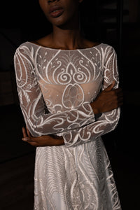 Lace A-line Wedding Dress Toba view 8