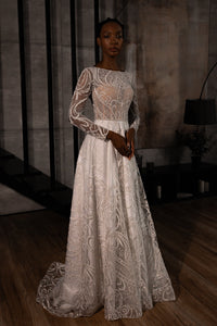 Lace A-line Wedding Dress Toba view 25