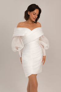 Organza Wedding Dress Audrey Mini view 12