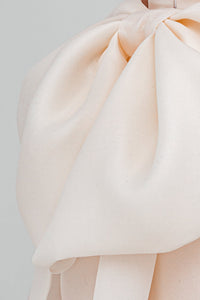 Organza Huge Bow With Train “Audrey” view 4