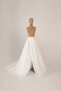 2 in 1 Short Wedding Dress Twilight Muse with Detachable Audrey Skirt view 14