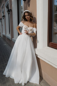 Organza Wedding Dress Asa view 18